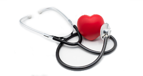 Srdce a stetoskop - zdravotné poistenie